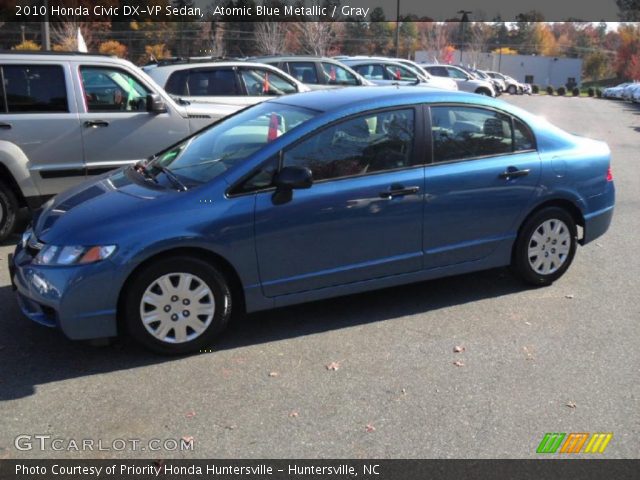 2010 Honda Civic DX-VP Sedan in Atomic Blue Metallic