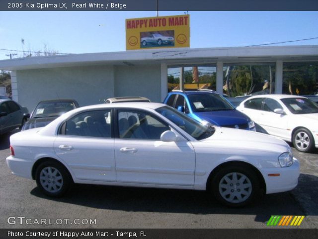 2005 Kia Optima LX in Pearl White