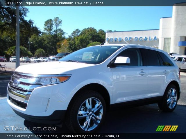 2011 Ford Edge Limited in White Platinum Tri-Coat