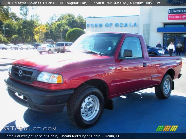 2004 Mazda B-Series Truck B2300 Regular Cab in Sunburst Red Metallic