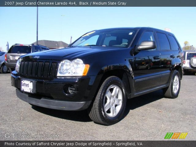2007 Jeep Grand Cherokee Laredo 4x4 in Black