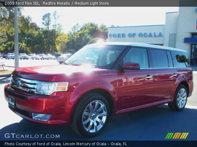 2009 Ford Flex SEL in Redfire Metallic