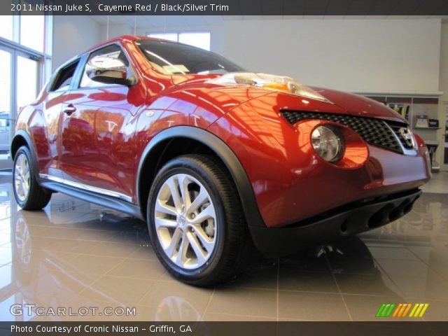 2011 Nissan Juke S in Cayenne Red