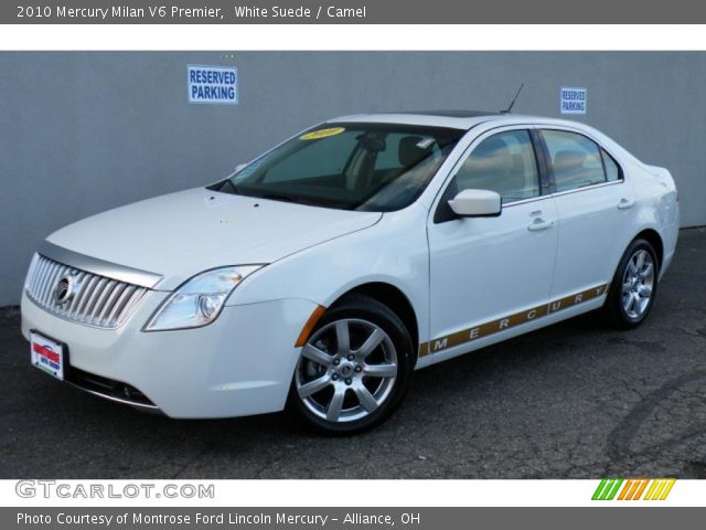 2010 Mercury Milan V6 Premier in White Suede