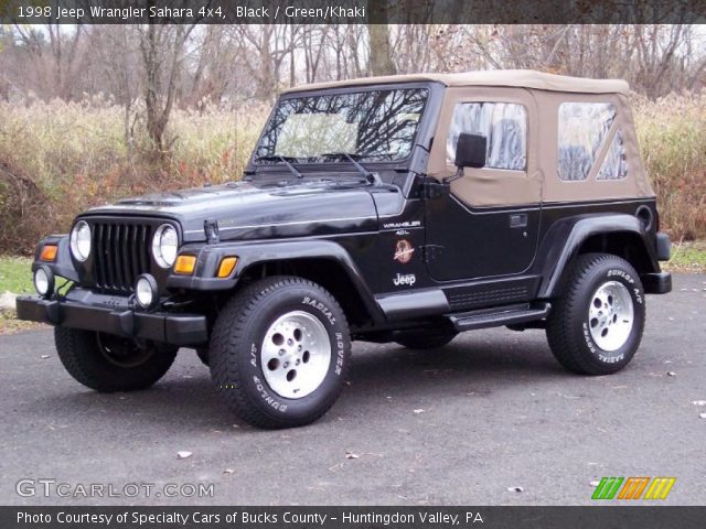 1998 Jeep Wrangler Sahara 4x4 in Black