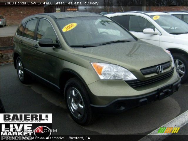 2008 Honda CR-V LX 4WD in Green Tea Metallic