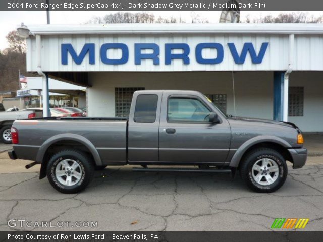 2004 Ford Ranger Edge SuperCab 4x4 in Dark Shadow Grey Metallic
