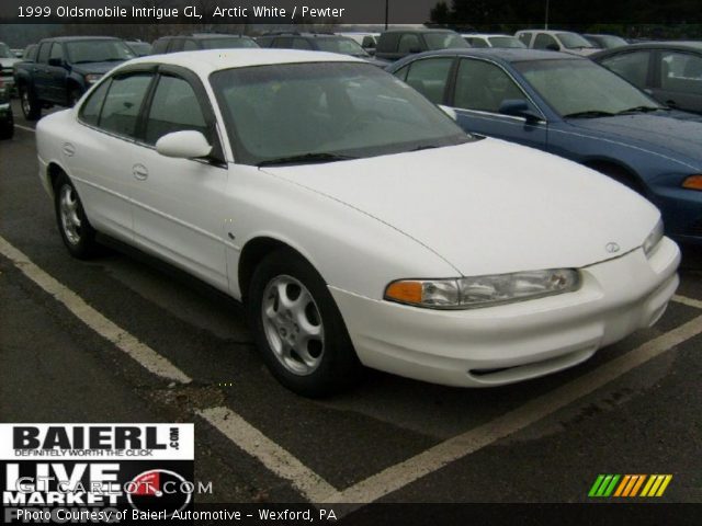 1999 Oldsmobile Intrigue GL in Arctic White