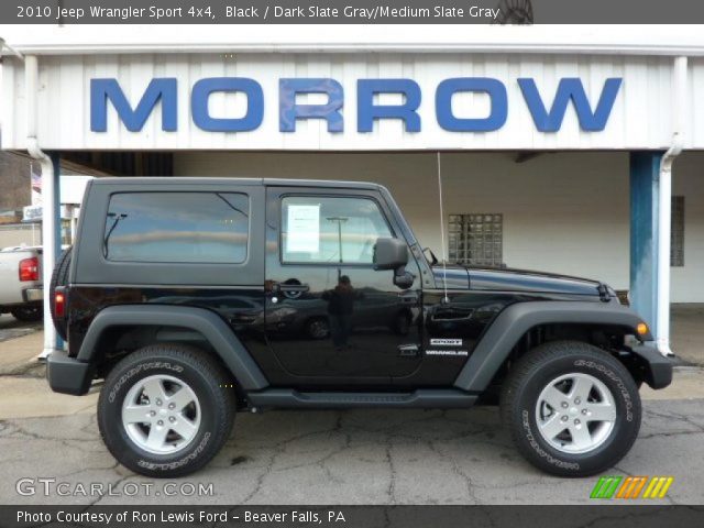 2010 Jeep Wrangler Sport 4x4 in Black