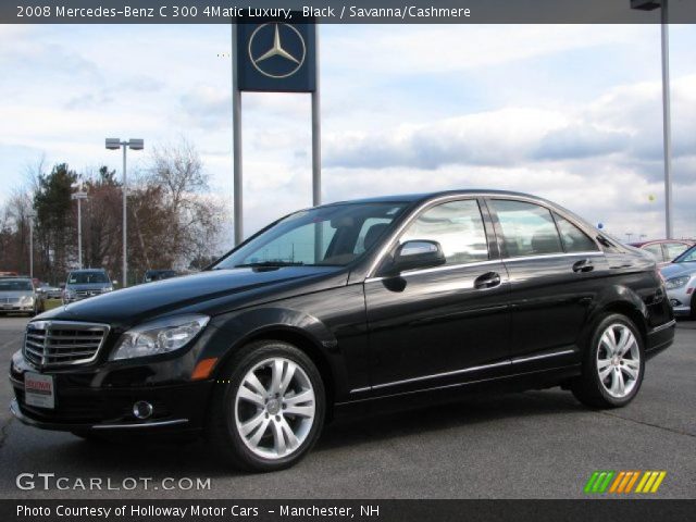2008 Mercedes-Benz C 300 4Matic Luxury in Black