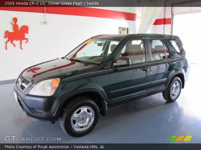 2003 Honda CR-V LX in Clover Green Pearl