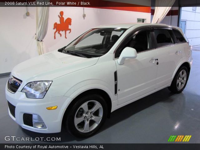 2008 Saturn VUE Red Line in Polar White