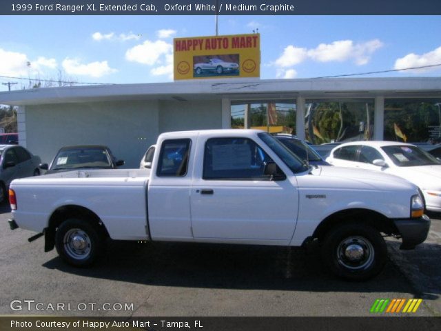 1999 Ford Ranger XL Extended Cab in Oxford White