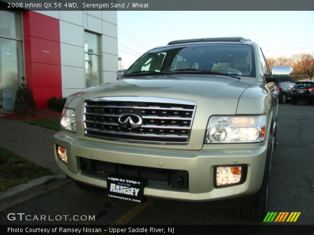 2008 Infiniti QX 56 4WD in Serengeti Sand