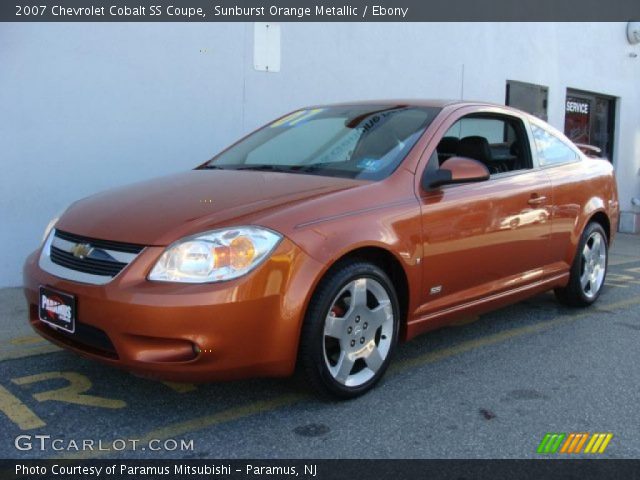 2007 Chevrolet Cobalt SS Coupe in Sunburst Orange Metallic