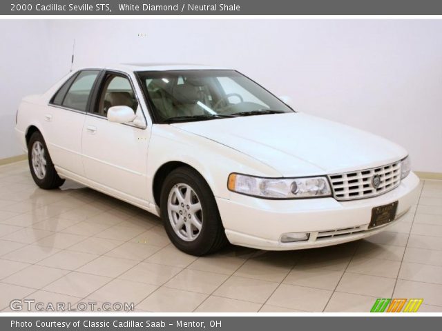 2000 Cadillac Seville STS in White Diamond