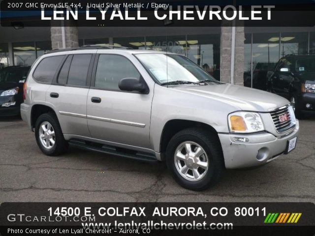 2007 GMC Envoy SLE 4x4 in Liquid Silver Metallic