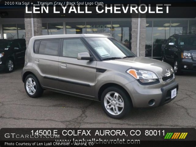 2010 Kia Soul + in Titanium Gray
