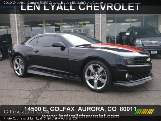 2010 Chevrolet Camaro SS/RS Coupe in Black