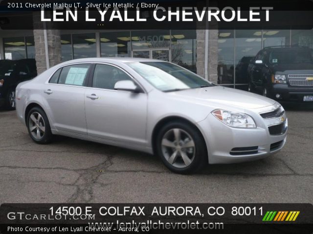 2011 Chevrolet Malibu LT in Silver Ice Metallic