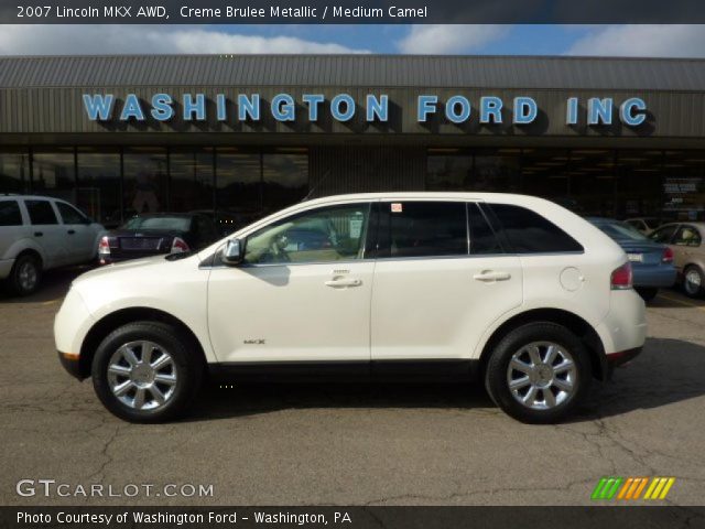 2007 Lincoln MKX AWD in Creme Brulee Metallic