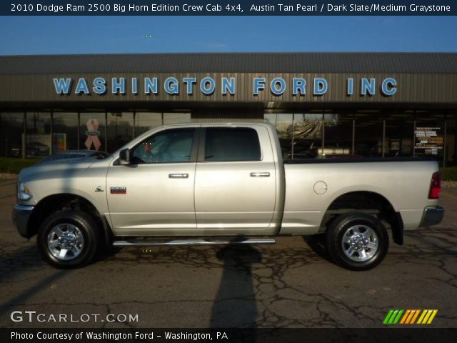 2010 Dodge Ram 2500 Big Horn Edition Crew Cab 4x4 in Austin Tan Pearl
