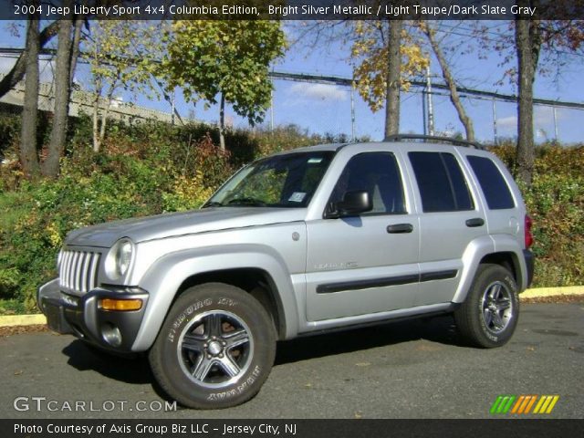 2004 Jeep Liberty Sport 4x4 Columbia Edition in Bright Silver Metallic
