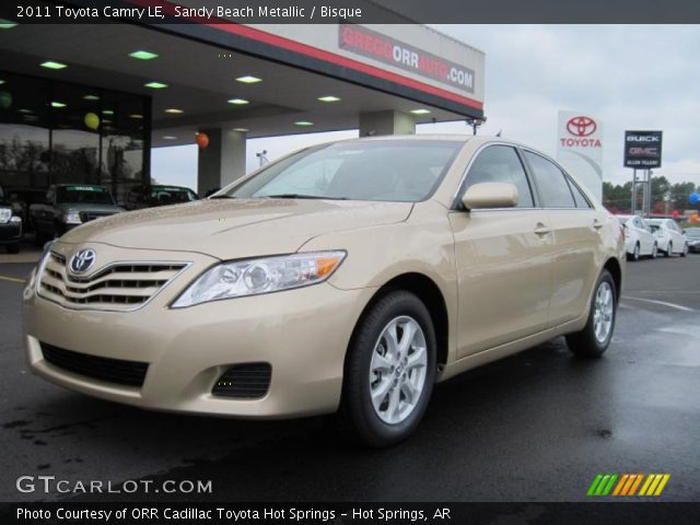 2011 Toyota Camry LE in Sandy Beach Metallic