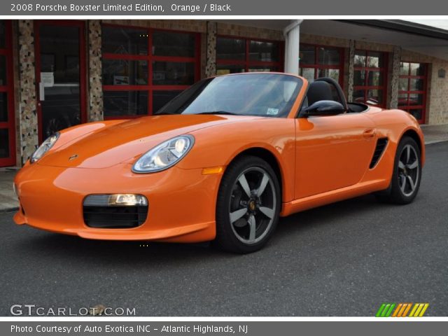 2008 Porsche Boxster Limited Edition in Orange