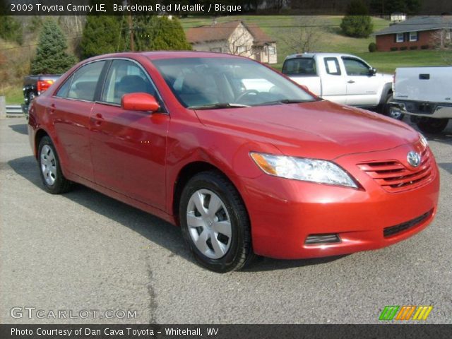 2009 Toyota Camry LE in Barcelona Red Metallic