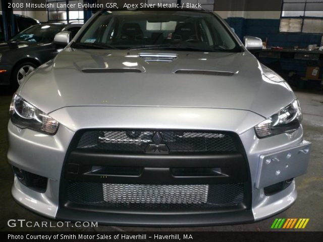 2008 Mitsubishi Lancer Evolution GSR in Apex Silver Metallic