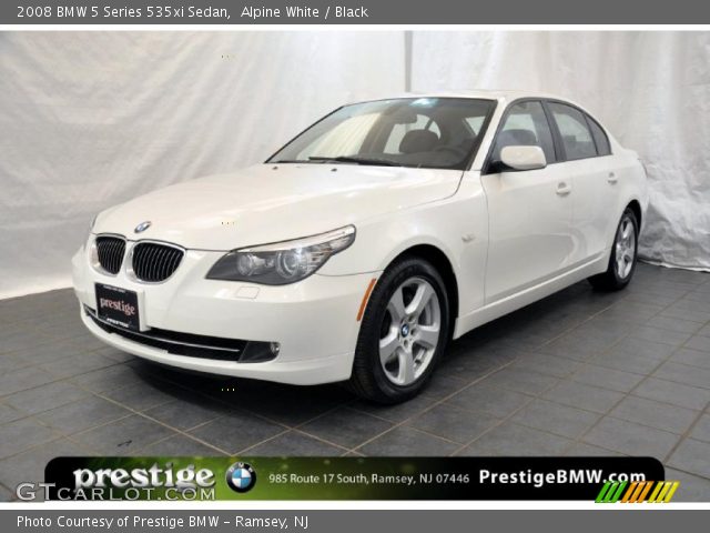 2008 BMW 5 Series 535xi Sedan in Alpine White