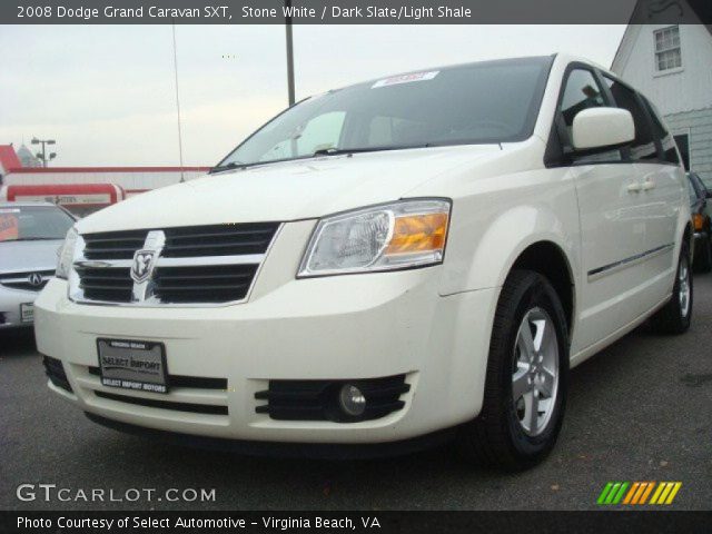 2008 Dodge Grand Caravan SXT in Stone White