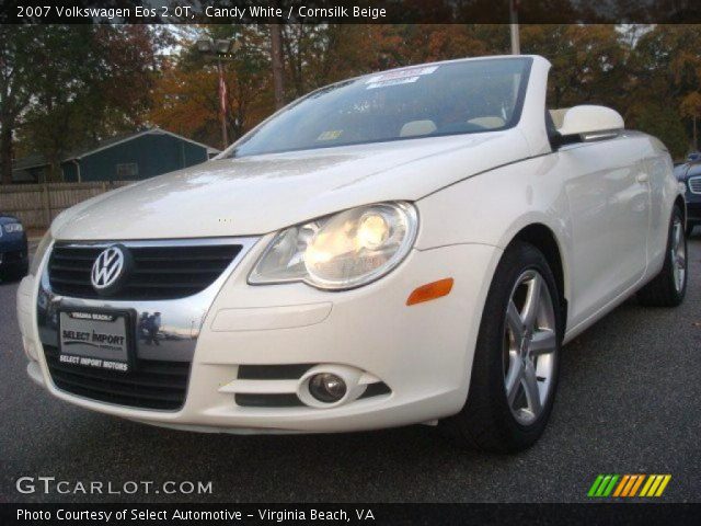 2007 Volkswagen Eos 2.0T in Candy White