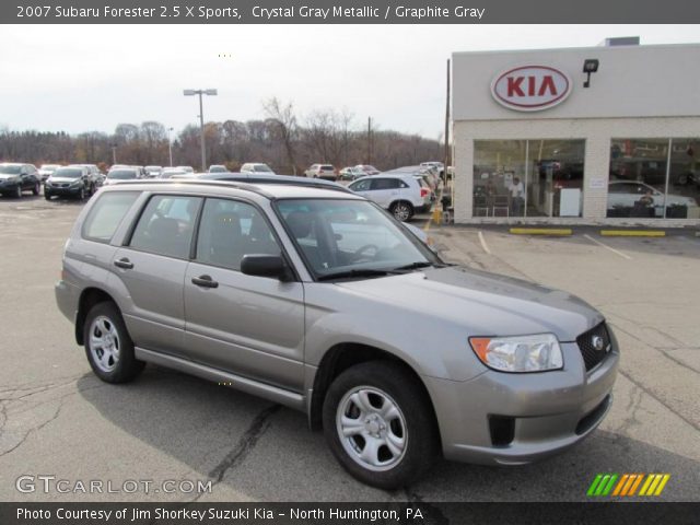 2007 Subaru Forester 2.5 X Sports in Crystal Gray Metallic