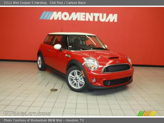 2011 Mini Cooper S Hardtop in Chili Red