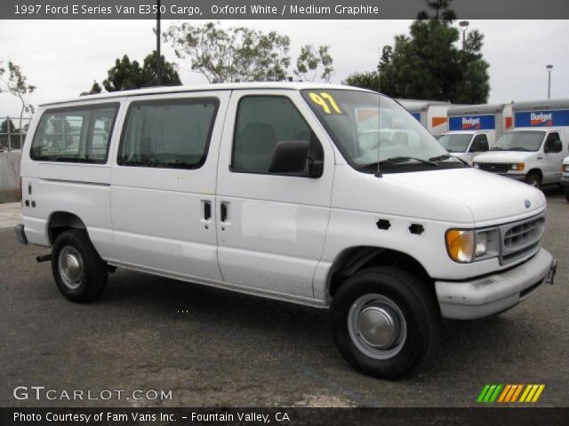 1997 Ford E Series Van E350 Cargo in Oxford White