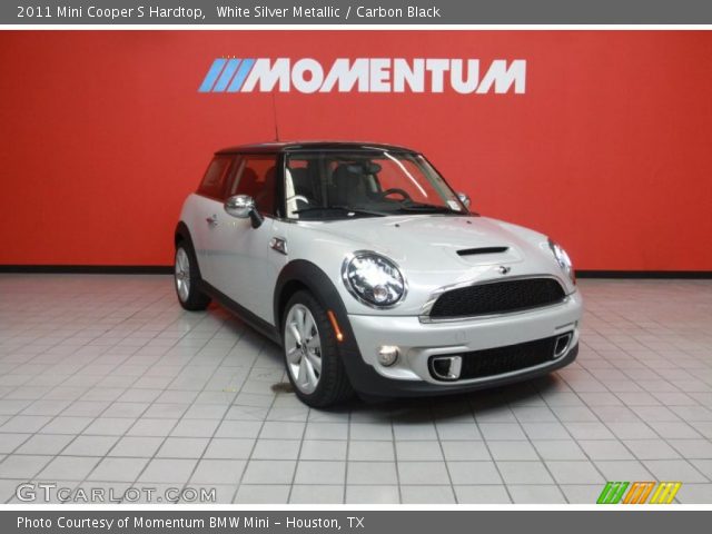 2011 Mini Cooper S Hardtop in White Silver Metallic