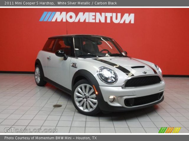 2011 Mini Cooper S Hardtop in White Silver Metallic