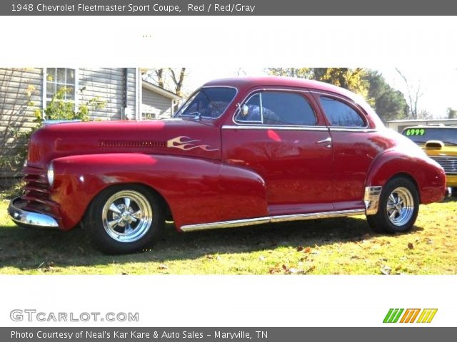 1948 Chevrolet Fleetmaster Sport Coupe in Red