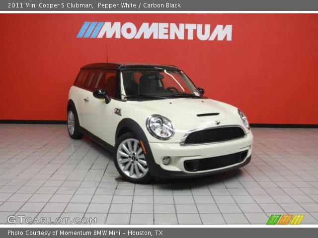 2011 Mini Cooper S Clubman in Pepper White