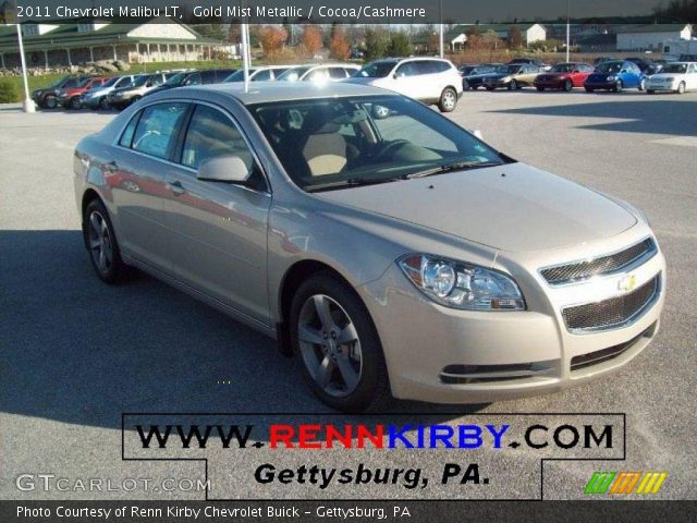 2011 Chevrolet Malibu LT in Gold Mist Metallic