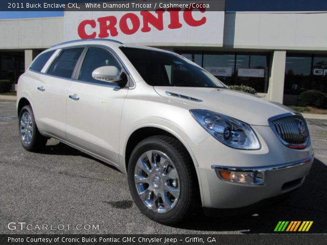 2011 Buick Enclave CXL in White Diamond Tricoat