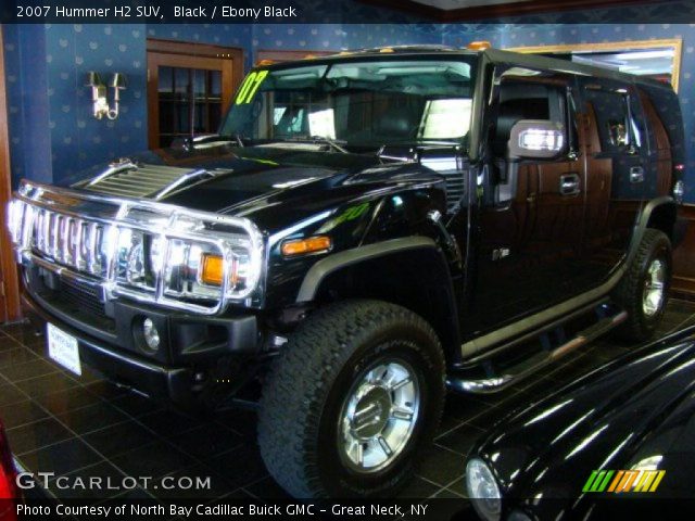 2007 Hummer H2 SUV in Black