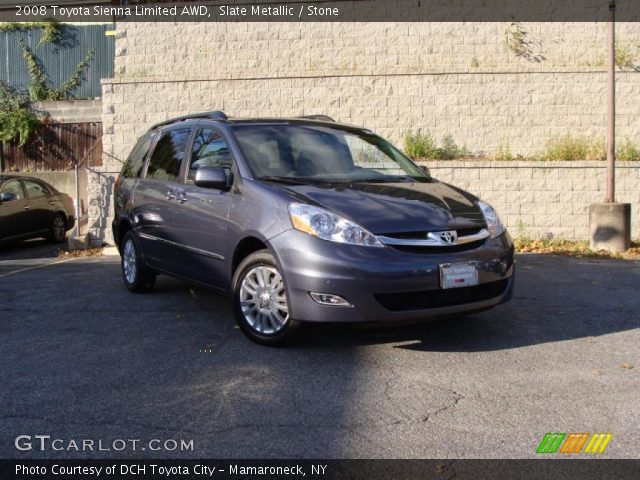 2008 Toyota Sienna Limited AWD in Slate Metallic