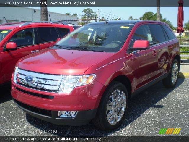 2008 Ford Edge Limited in Redfire Metallic