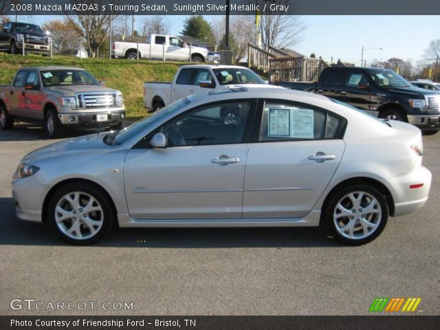 2008 Mazda MAZDA3 s Touring Sedan in Sunlight Silver Metallic