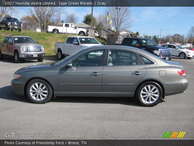 2007 Hyundai Azera Limited in Sage Green Metallic