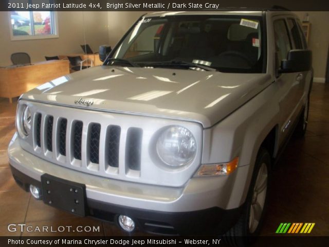 2011 Jeep Patriot Latitude 4x4 in Bright Silver Metallic