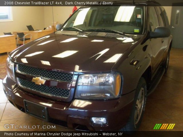 2008 Chevrolet TrailBlazer LT 4x4 in Dark Cherry Metallic